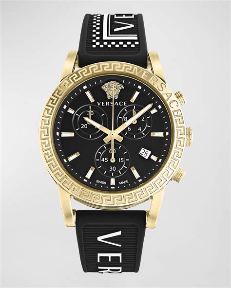 versace diamond automatic watch|Versace chronograph watch.